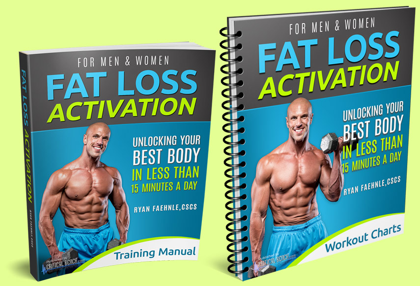 Fat Loss Activation Training Manual & Workout Charts